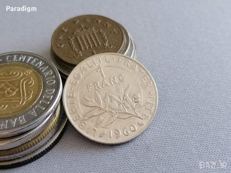 Монета - Франция - 1 франк | 1960г., снимка 1