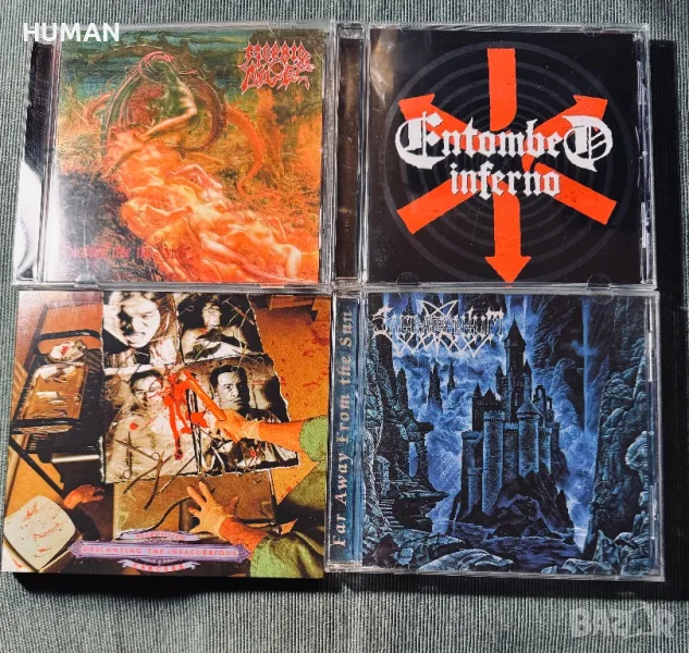 Morbid Angel - Carcass - Sacramentum - Entombed, снимка 1