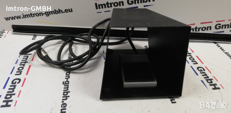 Компактен метален педал 6289 - 0023  Herga  3A при 250 V, снимка 1