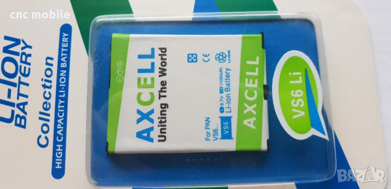 Батерия Panasonic VS3 - Panasonic VS6, снимка 1