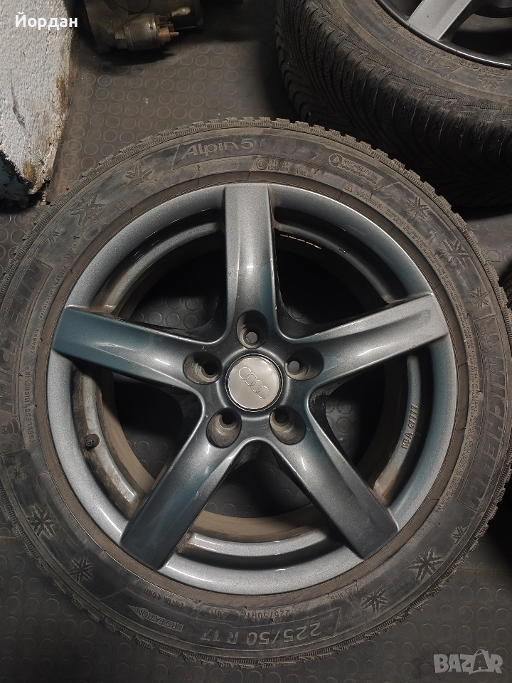 гуми с джанти 5х112 17", снимка 1