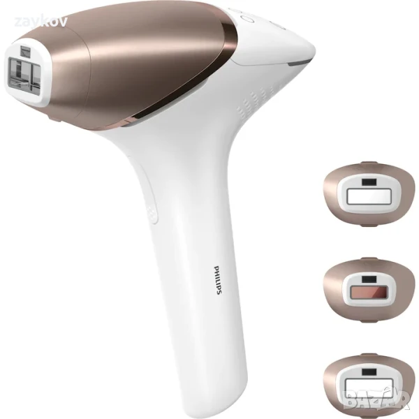 Фотоепилатор IPL Philips Lumea Seria 9000 BRI955/00, Сензор Smartskin, SenseIQ, снимка 1