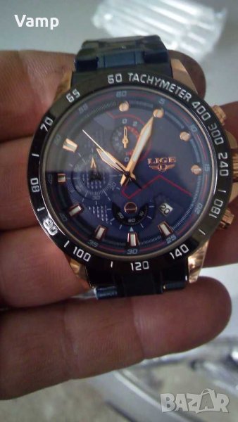 Мъжки часовник хронограф,НОВ., снимка 1