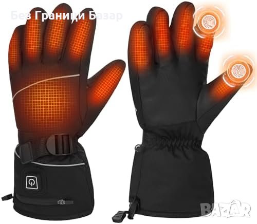 Нови Електрически Подгряващи Ръкавици 5000mAh За Зимни Спортове Подарък, снимка 1