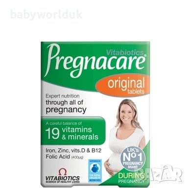 Pregnacare Original Витамини за бременни х90 таблетки, снимка 1