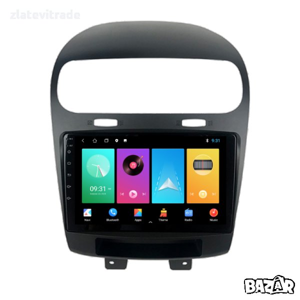 FIAT FREEMONT, DODGE JOURNEY 2012-2020 Андроид Навигация, 9191, снимка 1
