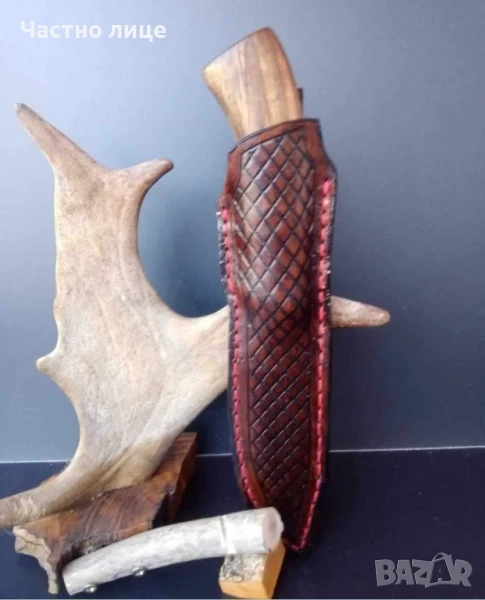 Нож ръчна изработка стомана  U10, снимка 1