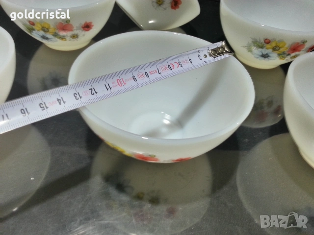 френски аркопал купички , снимка 5 - Антикварни и старинни предмети - 53144496