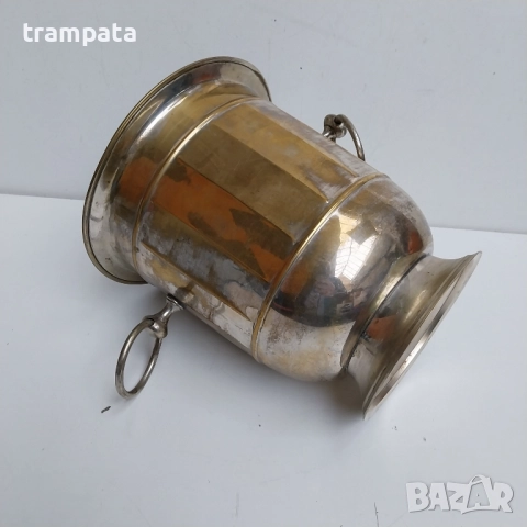 ТОП ОФЕРТА   Стара шампаниера ,купа за лед , снимка 5 - Антикварни и старинни предмети - 52326077