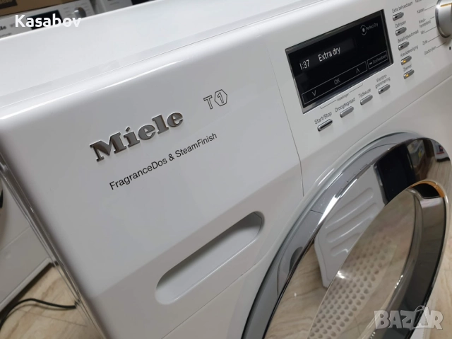 9кг Пара Miele Сушилня с термопомпа Миеле 12м Гаранция, снимка 2 - Сушилни - 52631849