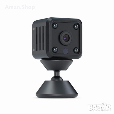 Мини скрита камера 1080P шпионска камера за наблюдение с детектор за движение и запис на паметта, снимка 1 - IP камери - 44066448