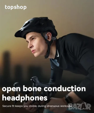 НОВИ, ТЕСТВАНИ, ПЕРФЕКТНИ IP68 Monodeal слушалки с костна проводимост, Bluetooth 5.4, 32GB MP3 памет, снимка 2 - Bluetooth слушалки - 50501670