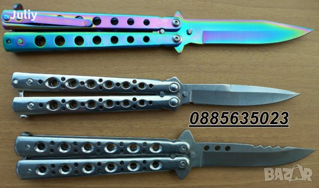 Сгъваем нож пеперуда /Butterfly Knife/- 4 модела, снимка 2 - Ножове - 28603916