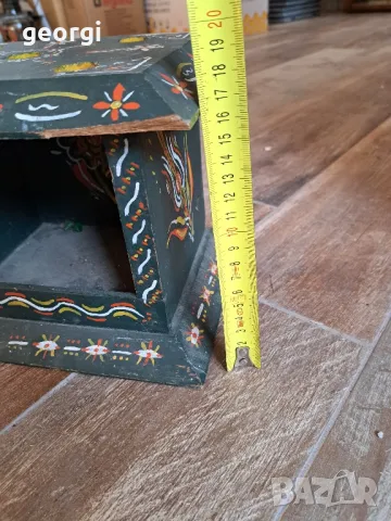 стар холандски дървен отоплител за крака, снимка 6 - Антикварни и старинни предмети - 47701334