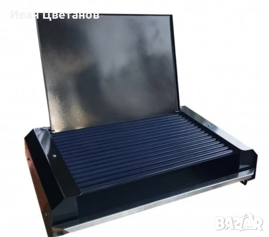 Електрическа скара, 2400W с капак, металокерамика