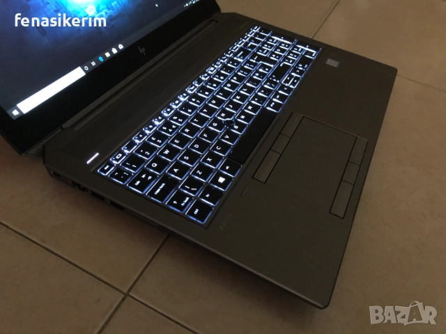 15.6' Full HD IPS Core i9-9880H HP Zbook G6 32GB DDR4/1000GB NVMe/Nvidia RTX 3000 6GB/Бат 6ч, снимка 6 - Лаптопи за работа - 51678767