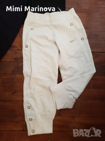 Nike 3/4 панталон анцуг  черен и бял, снимка 4 - Спортни екипи - 34690932