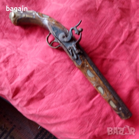 Кремъклия, пистолет., снимка 2 - Бойно оръжие - 52689775