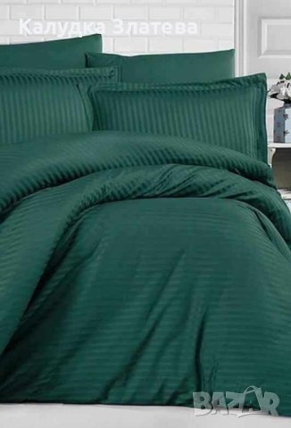 Луксозни спални комплекти от сатениран памук , снимка 2 - Спално бельо - 43750676