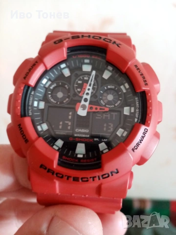      CASIO. GA-100.B.                                            , снимка 12 - Мъжки - 53132140