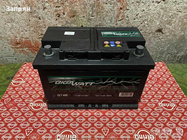 Акумулатор Gigawatt 74 амп/ч с гаранция