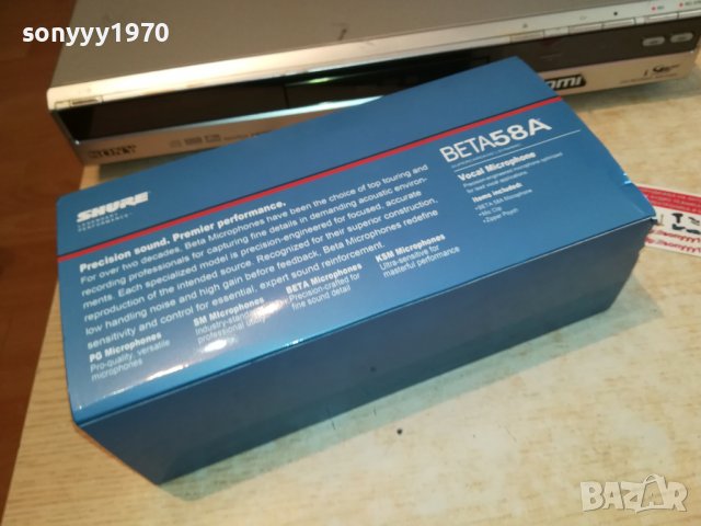 shure beta58a-комплект внос swiss 2805221536, снимка 14 - Микрофони - 36902131