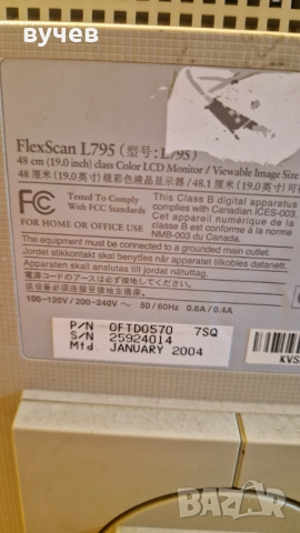 монитор 19 инча, снимка 4 - Монитори - 52317049