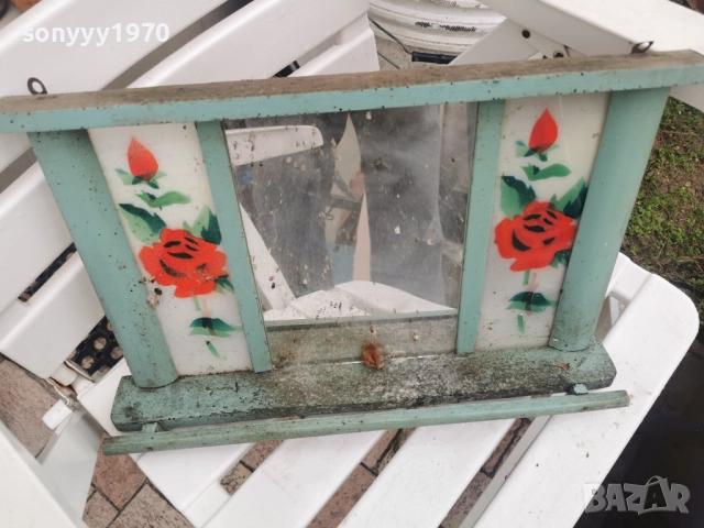 ретро огледало-соц реликва 1012251437, снимка 5 - Антикварни и старинни предмети - 52721016