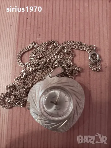 швейцарски дамски часовник колие Анкер, снимка 1