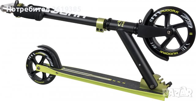  Скутер Hudora Bold Wheel L Alu 7 (тротинетка), снимка 6 - Други спортове - 39507268