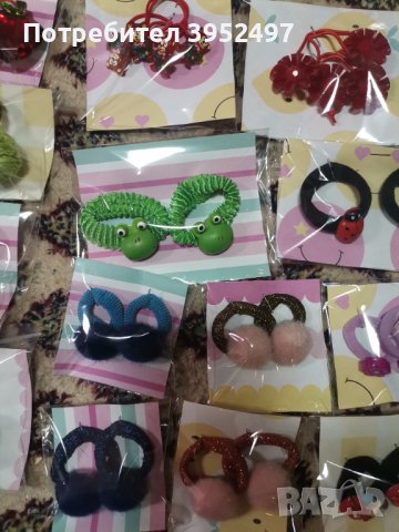 Ластици за коса, снимка 4 - Аксесоари за коса - 43929622