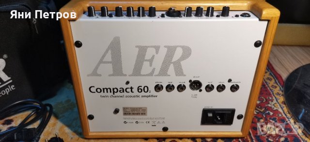 Усилвател за акустична китара AER Compact 60 , снимка 14 - Китари - 39308462