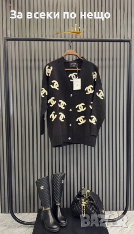 Chanel Дамска Жикетка Шанел - Налични Различни Цветове Код SK304, снимка 3 - Жилетки - 52598525