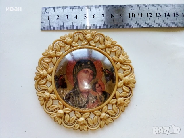 Стари малки икони, снимка 5 - Антикварни и старинни предмети - 50681877
