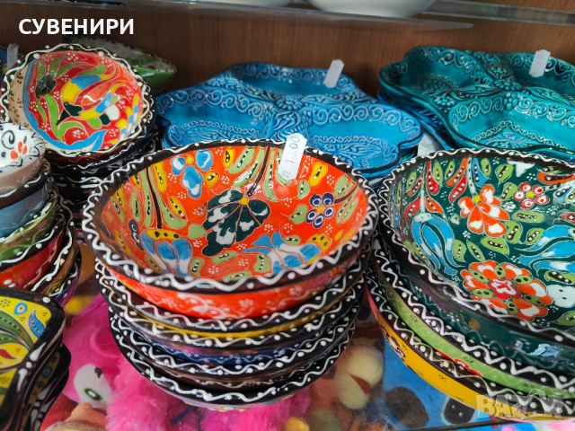 Турска керамика ,ръчна изработка(чаши,чинии,купи,канички,пепелници, подложки), снимка 2 - Други - 44858186