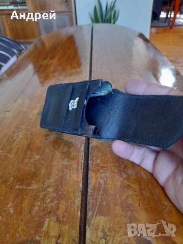 Стара кожена табакера за цигари,калъф #3, снимка 4 - Други ценни предмети - 37286071