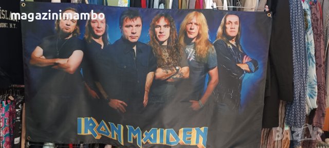 IRON MAIDEN Flags-4 размера, снимка 7 - Китари - 42732937