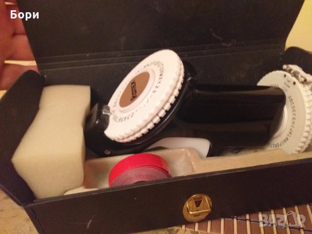 ROTEX 6.3мм  1960г за надписи,етикети,обозначаване, снимка 2 - Други ценни предмети - 27836186