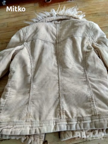 Джинсово яке с пухкава яка, снимка 11 - Якета - 39315440