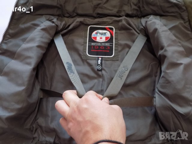 пухено яке pajar canada пухенка парка горнище зимно дамско оригинал М, снимка 7 - Якета - 43927016