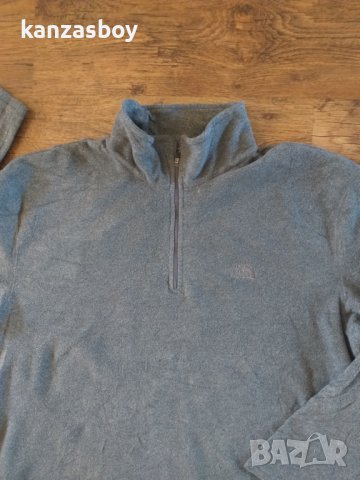 The North Face 1/4 zip fleece - поларено мъжко горнище ХЛ, снимка 7 - Блузи - 43562806