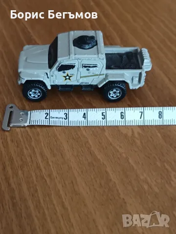 Военен джип Vintage 2012 Matchbox Battle Mission