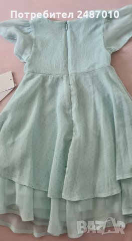 Детска рокля Елза, снимка 4 - Детски рокли и поли - 37115938
