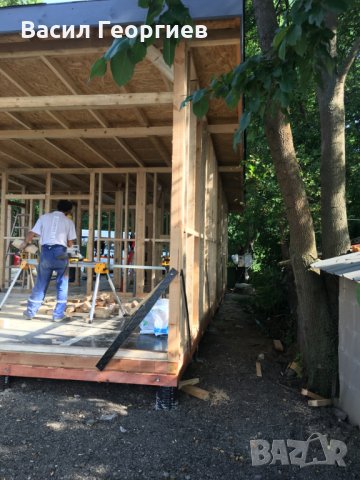 Дървени къщи  без бетонов фундамент , снимка 9 - Монтажи - 27649975