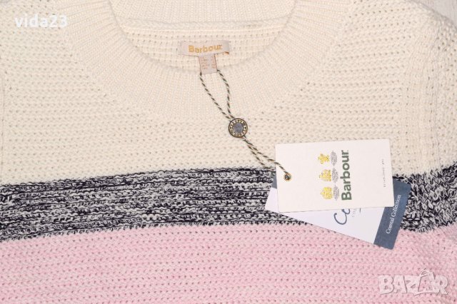 Barbour - дамски пуловер, размер UK10(M), снимка 2 - Блузи с дълъг ръкав и пуловери - 35183789