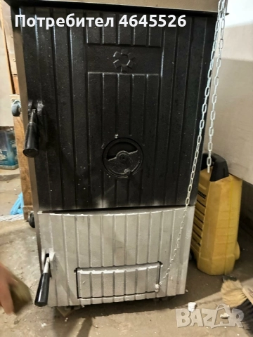 Котел на дърва и въглища RIMA. Още в гаранция, снимка 3 - Отоплителни печки - 52343303