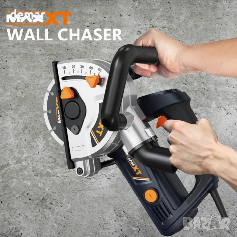 MAXXT фреза за стени с прахоуловител | 1700 W, скорост 9000 об/мин, снимка 7 - Други инструменти - 51307796
