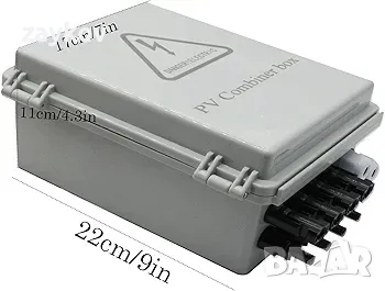 JMELEHW 4-струнна фотоволтаична комбинирана кутия и 63A прекъсвачи за соларен панел, снимка 6 - Друга електроника - 49217619