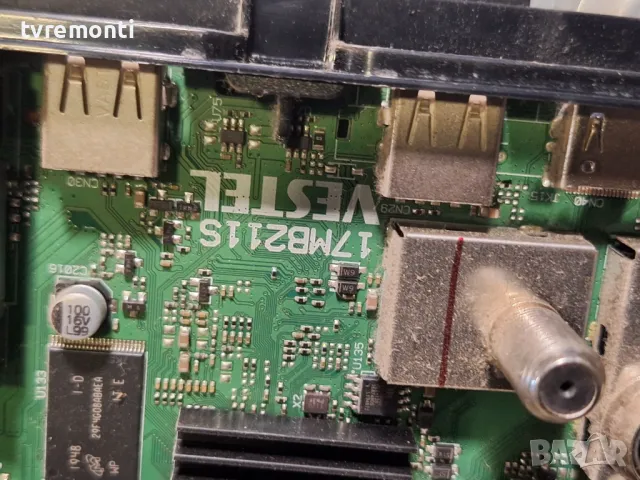 MAIN BOARD ,17MB211S ,for 39inc DISPLAY VES390UNDA-2D-N12 for TOSHIBA 39L3863DG, снимка 2 - Части и Платки - 47266962