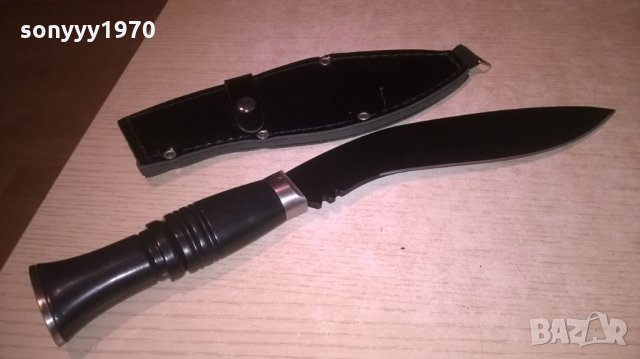 кукри с кожен калъф-35см, снимка 10 - Колекции - 26262722